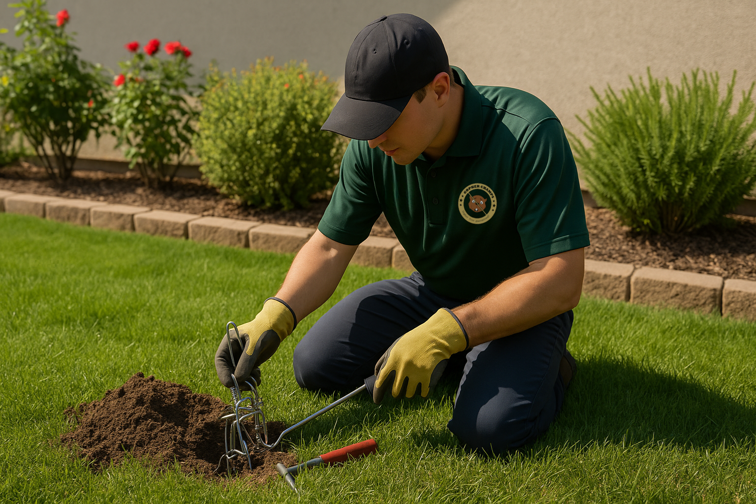 Gopher control — why trapping works better than poison.